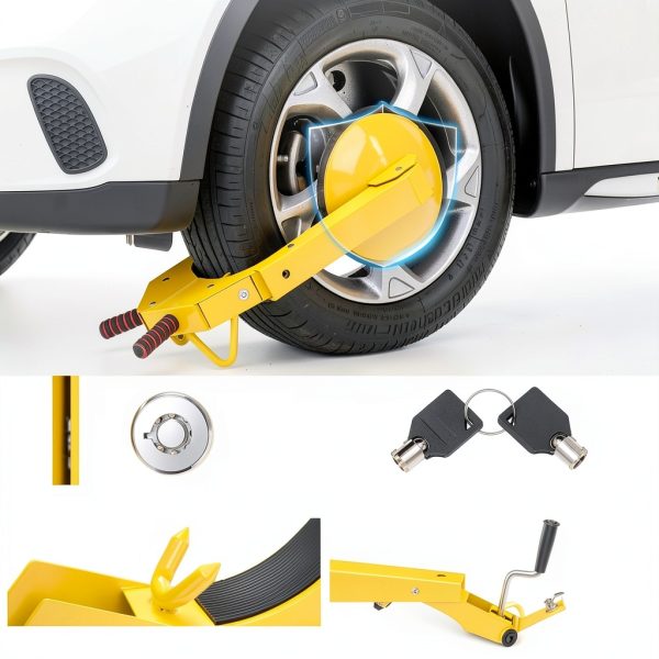 VEVOR Portable Wheel Lock Clamp-3