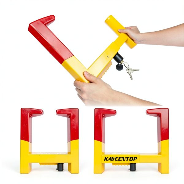 KAYCENTOP Wheel Clamp Lock Anti-Corrosion Alloy Steel-1