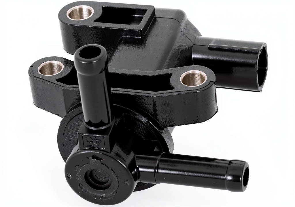Installing Garage-Pro Vapor Canister Purge Valve for Honda Accord on a wooden workbench