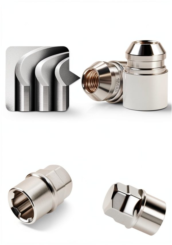 Mardarth Carbon Steel Wheel Lock Lug Nuts Set-5