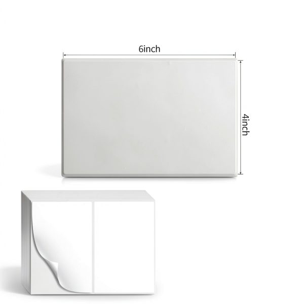 Removable Labels Homrelaxy 4x6 White Matte Labels for Home Office-1