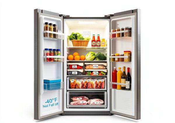 1200 Removable Freezer Labels 1x2 Inch Waterproof, Oil & Tear Resistant Blank Food Labels, Easy Peel No Residue Perfect for Refrigerator, Jars & Pantry Storage-3